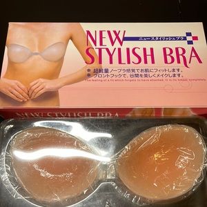 Silicone strapless/backless stick-on bra (Size A)